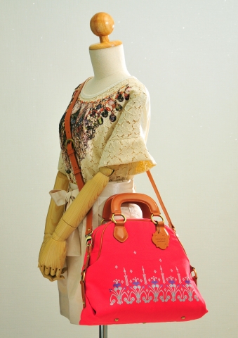 Iris Satchel - Coral Iris Satchel - Coral