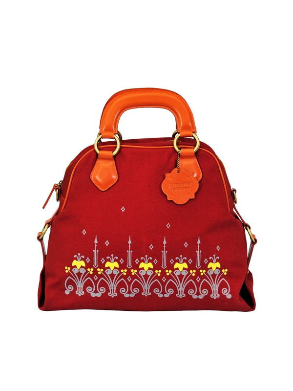 Iris Satchel - Chestnut