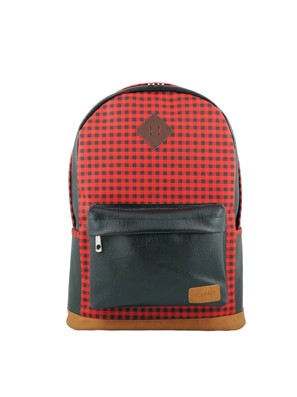Gingham - Red Black