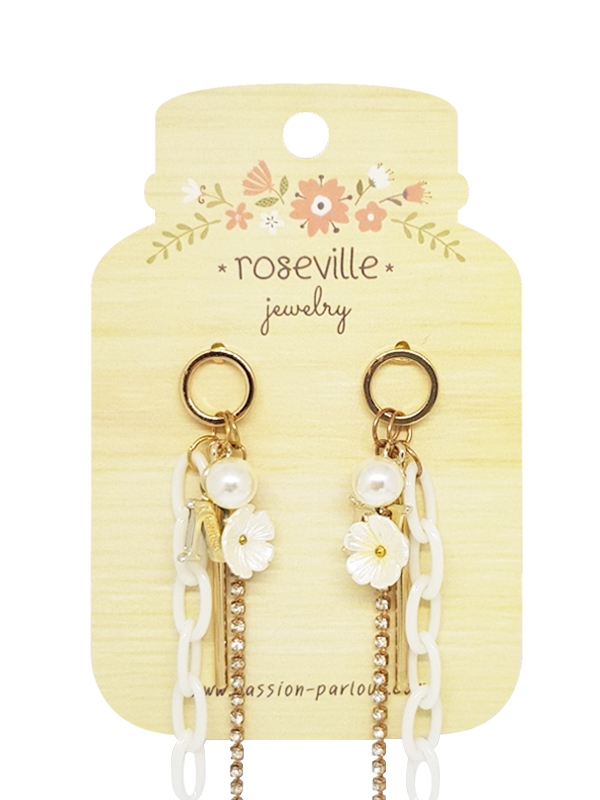 Flower Chain - White