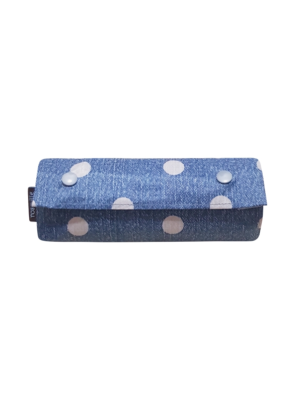 Denim Polka Dot - Blue Denim Polka Dot - Blue