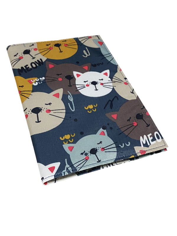 Round Head Cat - Dark Blue Round Head Cat - Dark Blue
