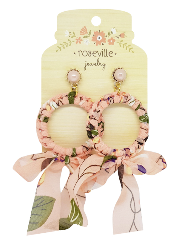 Ribbon Ring - Pink