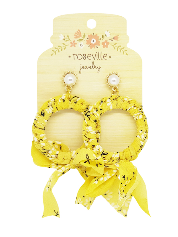 Ribbon Ring - Yellow