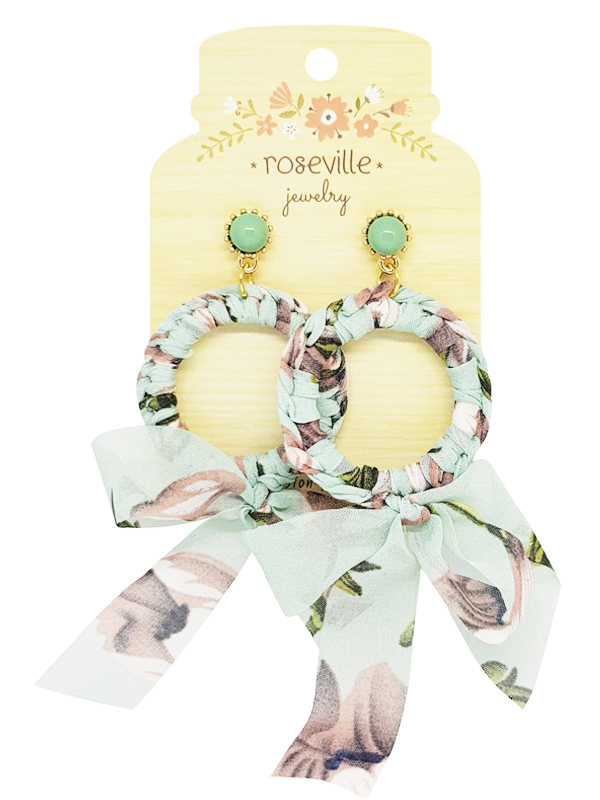 Ribbon Ring - Mint