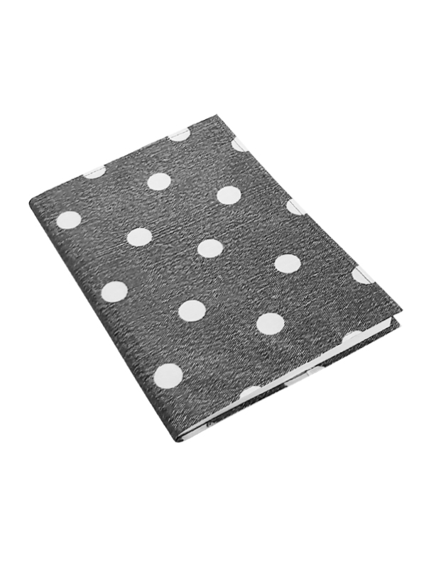 Denim Polka Dot - Black Denim Polka Dot - Black