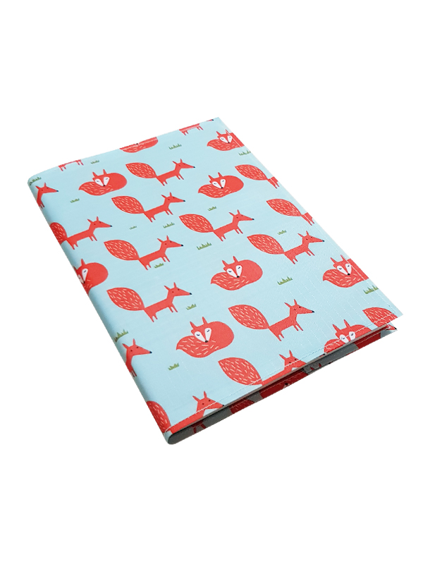 Sleeping Fox - Light Blue