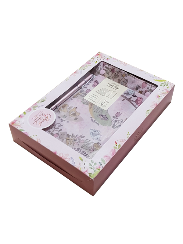 Crochet Cat Gift Set - Pink