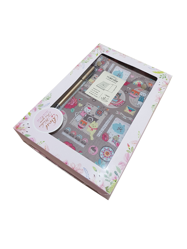 Owls and Roses - Light Brown Owls and Roses - Light Brown