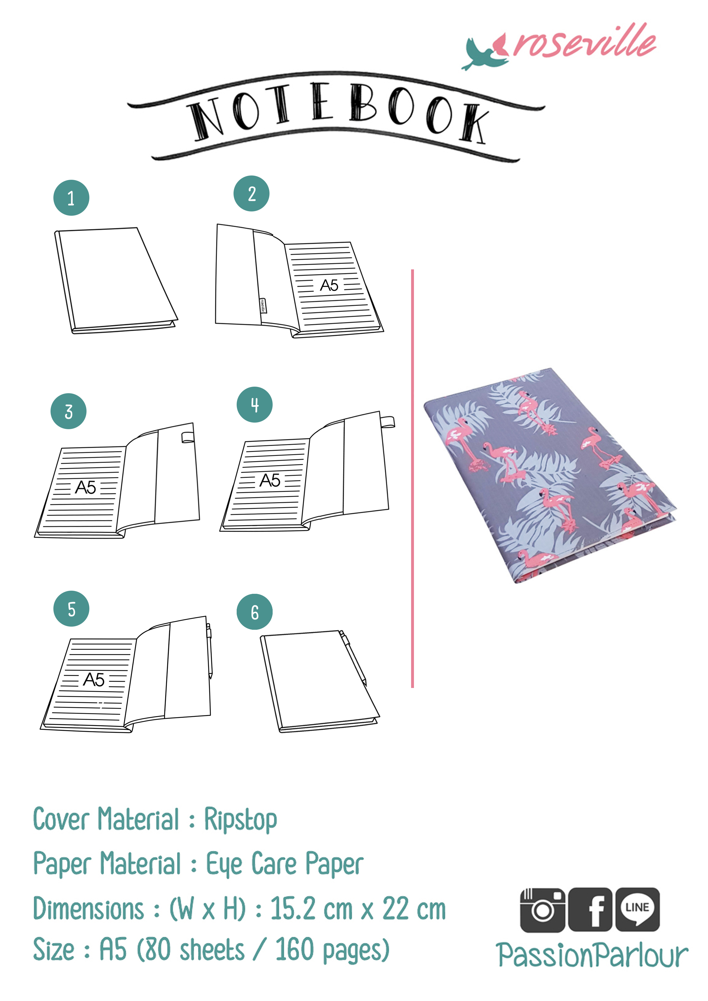 Flamingo - Grey (Set 1) Flamingo - Grey (Set 1)