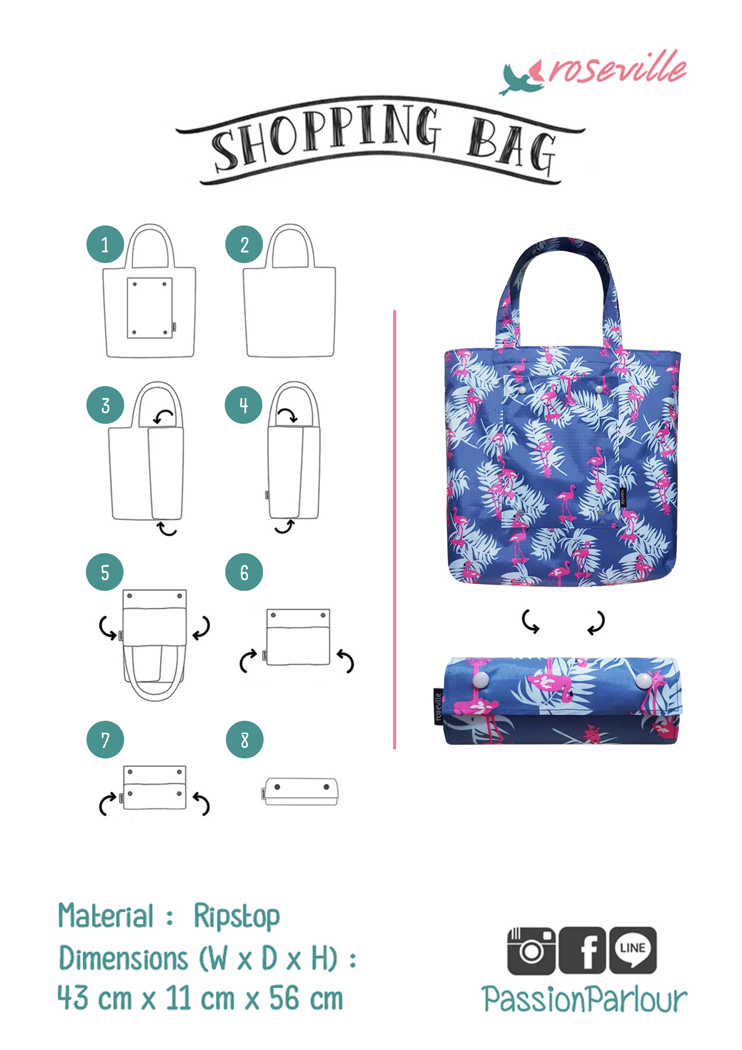 Flamingo - Blue Flamingo - Blue