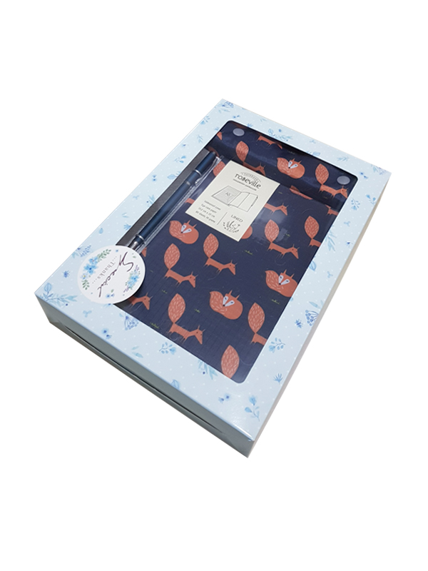 Sleeping Fox - Dark Blue Sleeping Fox - Dark Blue