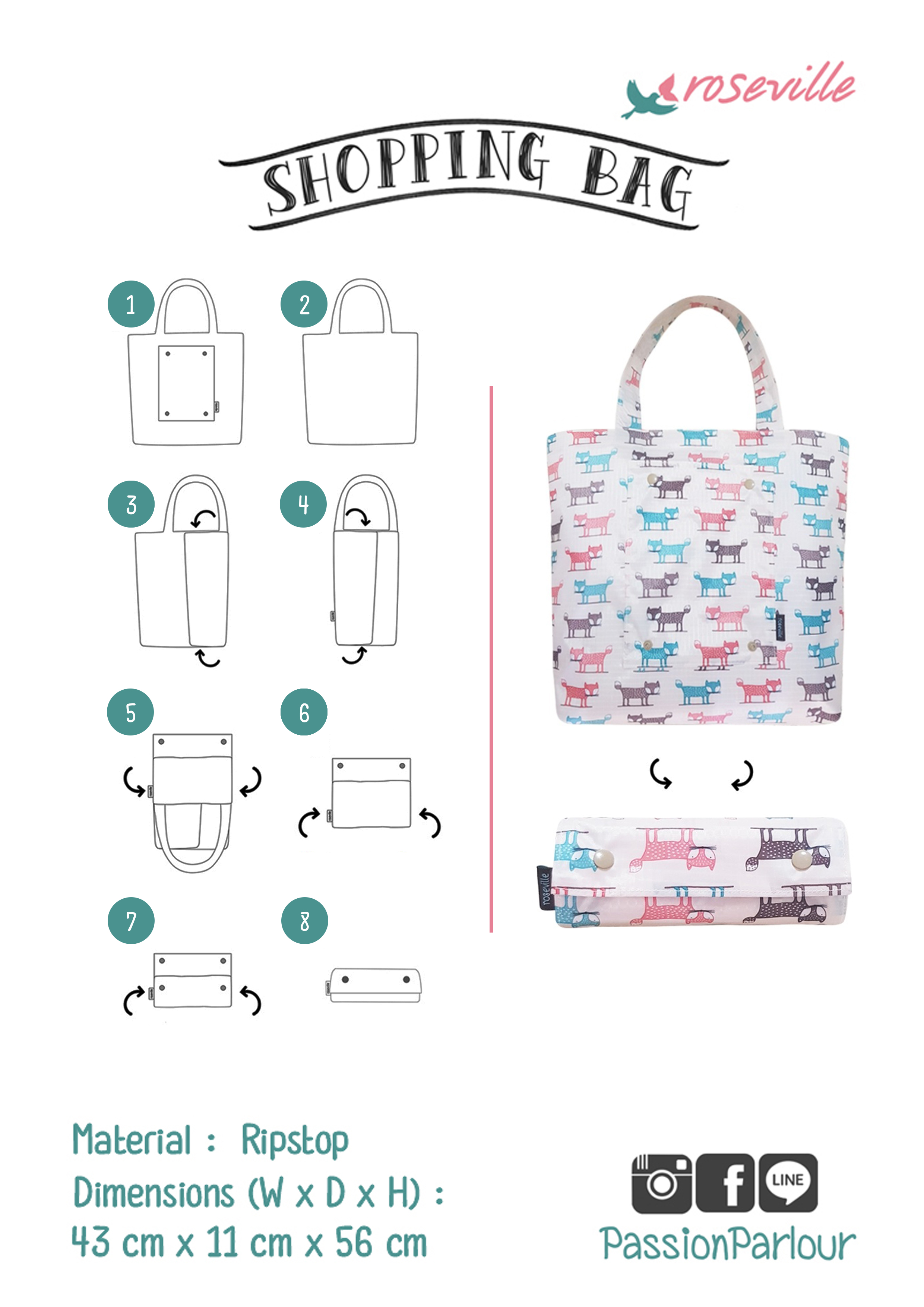 Lovely Fox - Cream (Set 2) Lovely Fox - Cream (Set 2)
