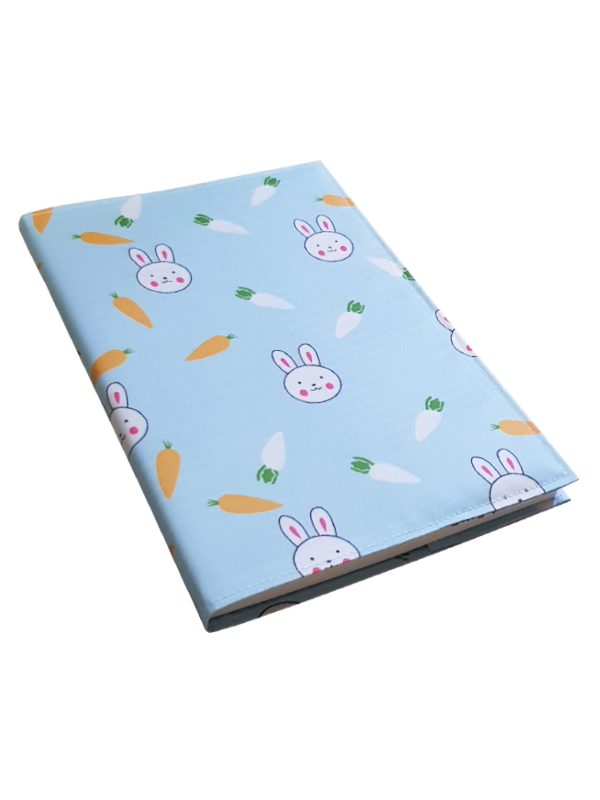 Rabbit & Carrot - Blue