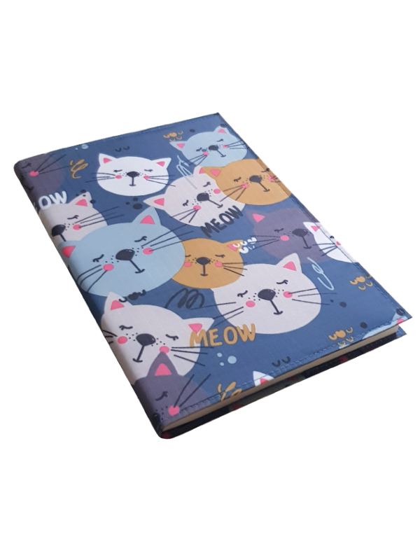 Round head cat - Blue