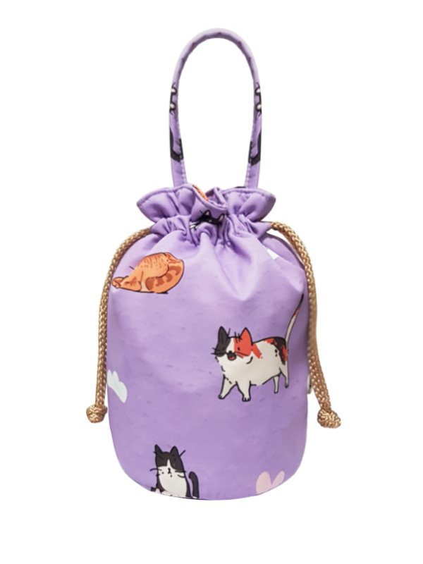 Tabby Cat - Purple