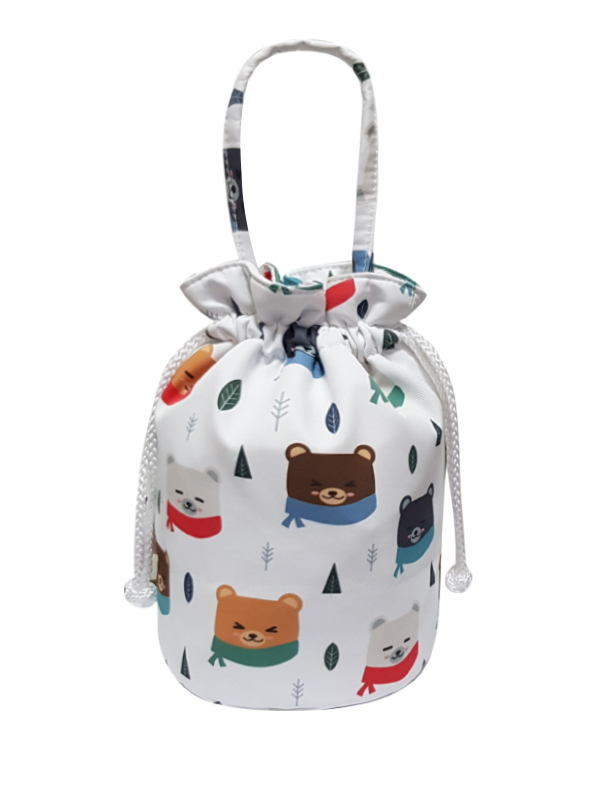 Autumn  Bear - White