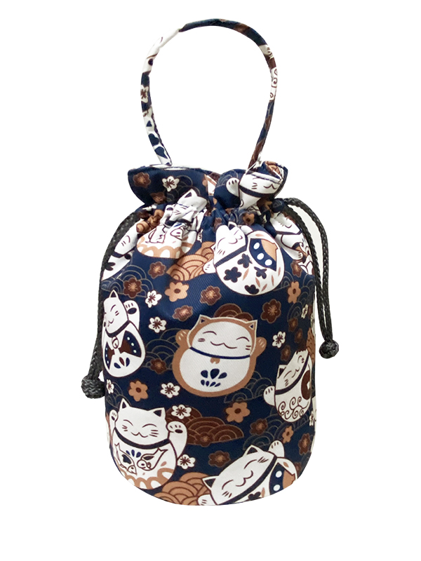 Lucky Cat - Dark Blue