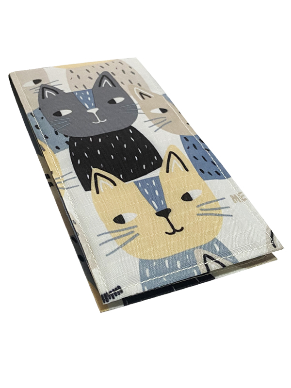 Square head cat - Blue Square head cat - Blue
