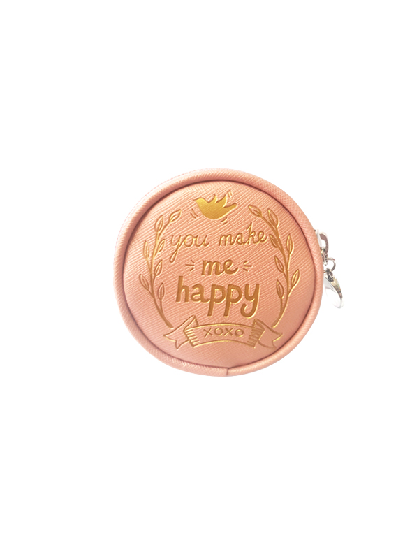 Happy - Light Pink