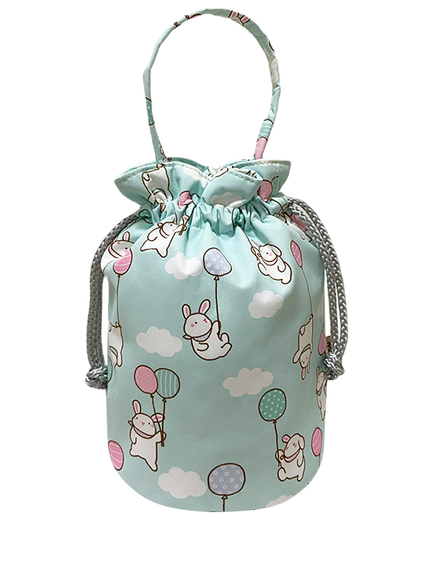 Rabbits and Balloons - Green