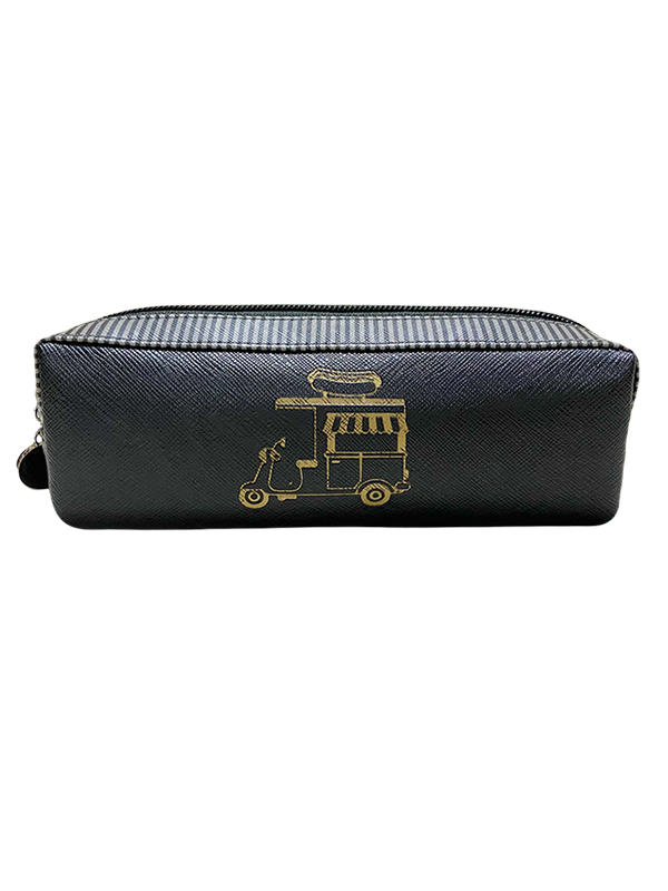 Hot dog Food Truck ( Striped Ver. 2) - Black Hot dog Food Truck ( Striped Ver. 2) - Black