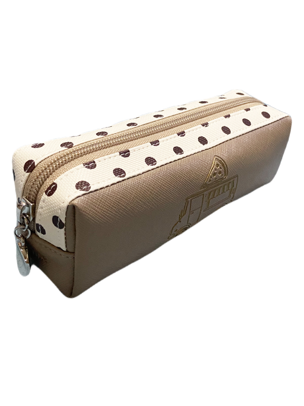 Pizza Food Truck ( Dot Ver.) - Light Brown Pizza Food Truck ( Dot Ver.) - Light Brown