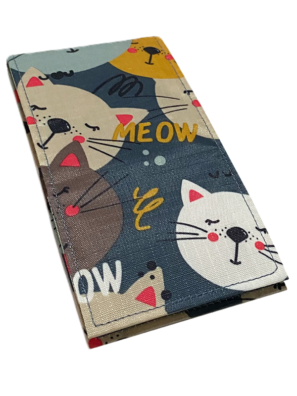 Round Head Cat - Blue