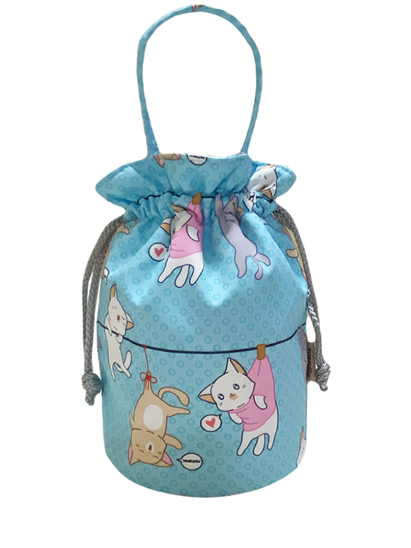Hanging Cat - Blue