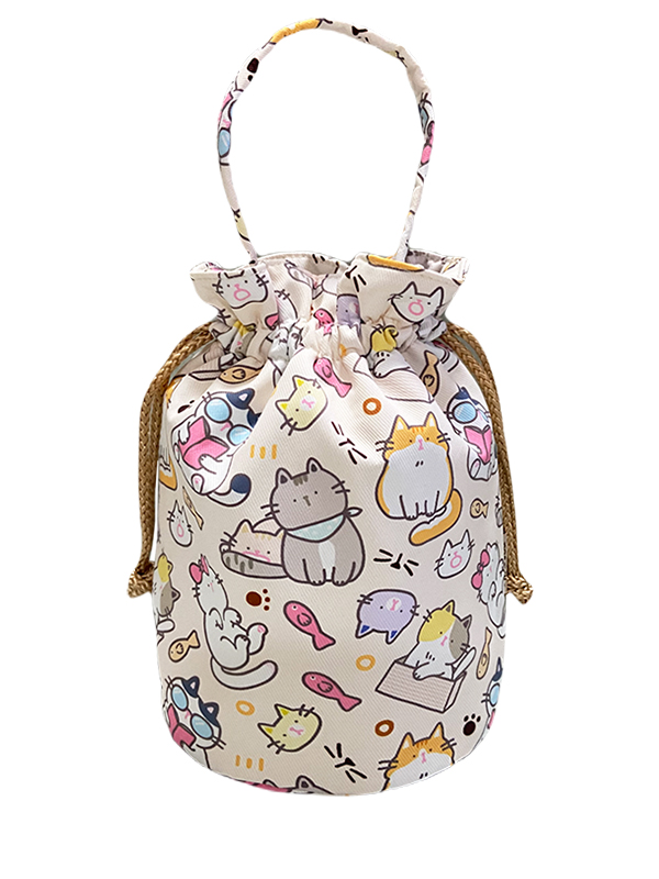 Cat and Fish - Cream