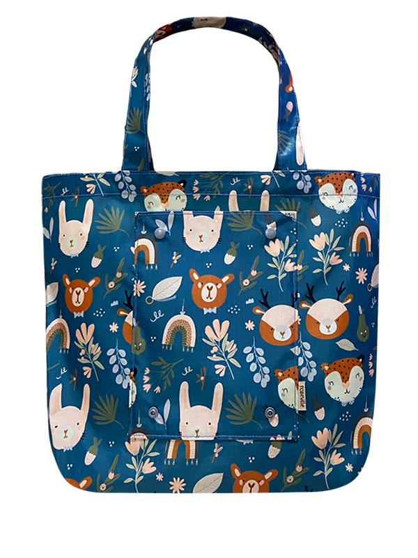 Vintage Deer -  Blue