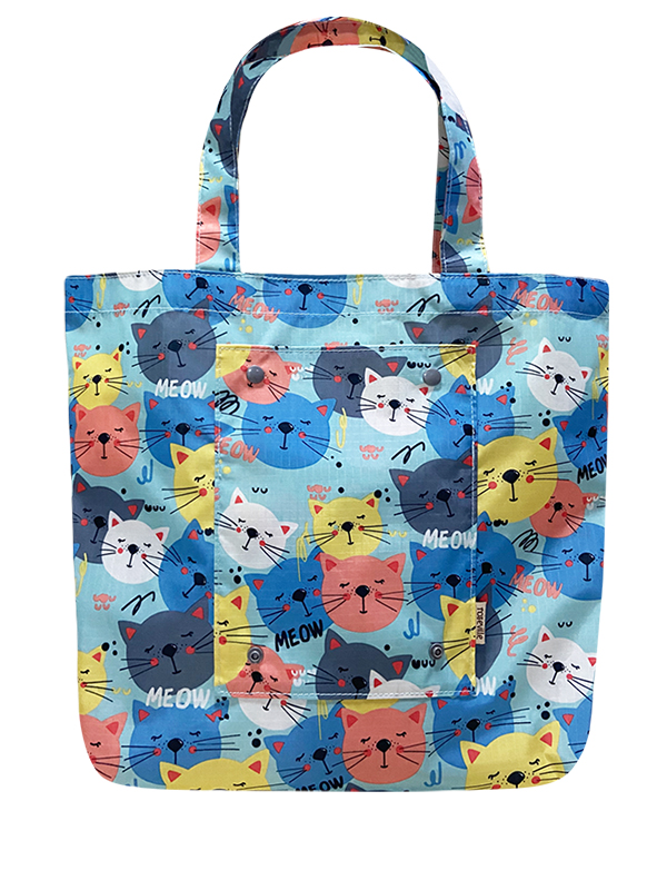 Round head Cat - Blue