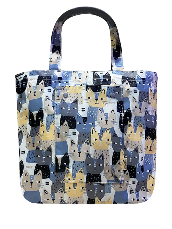Square Head Cat - White Square Head Cat - White