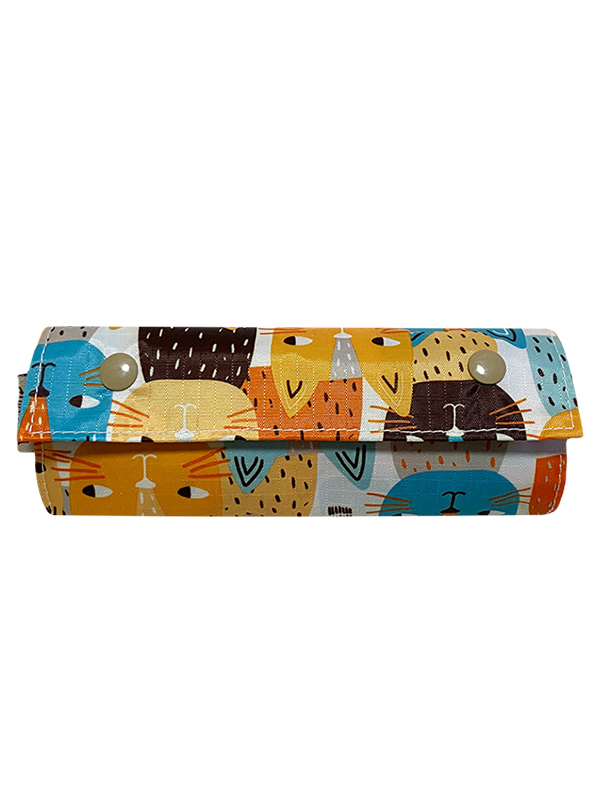 Square Head Cat - Orange Square Head Cat - Orange